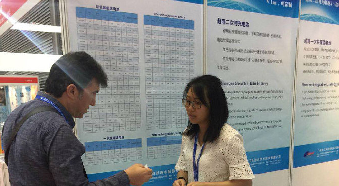 BATTSYS Lithium Ultrathin Battery Exhibited at the 2018 Shenzhen Internet of Things Exhibition